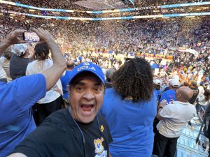 SeatAble founder enjoying a live event