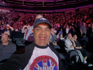 SeatAble founder enjoying a live event